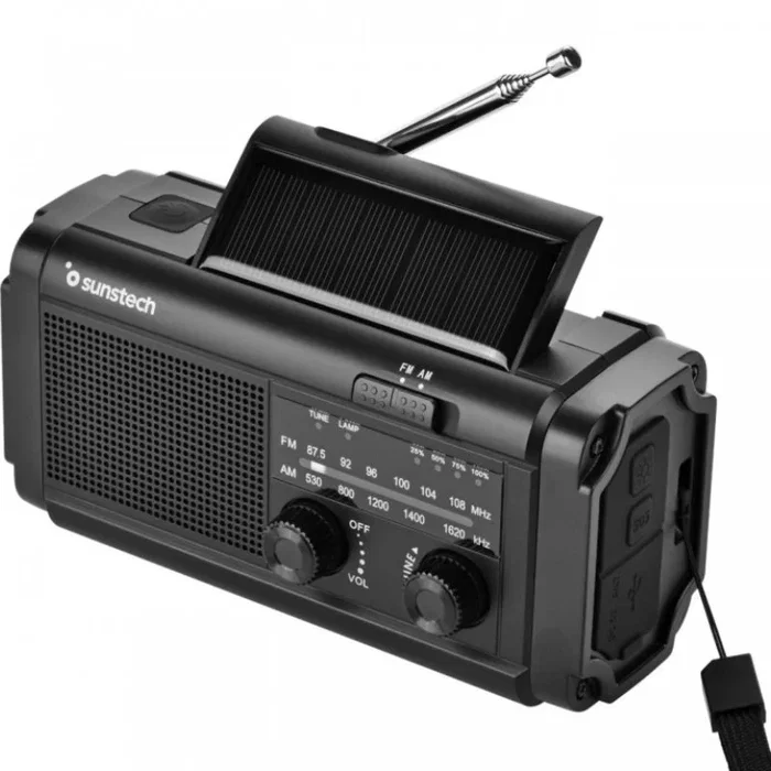 Sunstech Radio Portátil RPE25 Negra